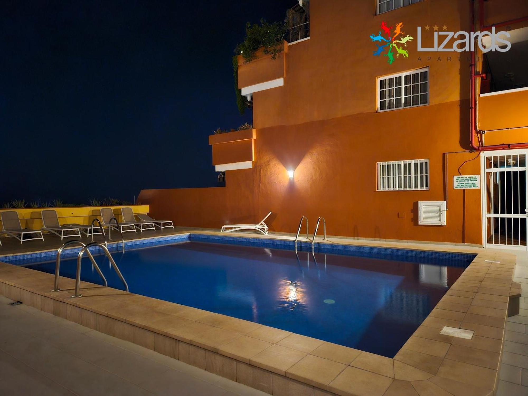 7Lizards - Ocean View Apartments プエルト・デ・サンティアゴ エクステリア 写真