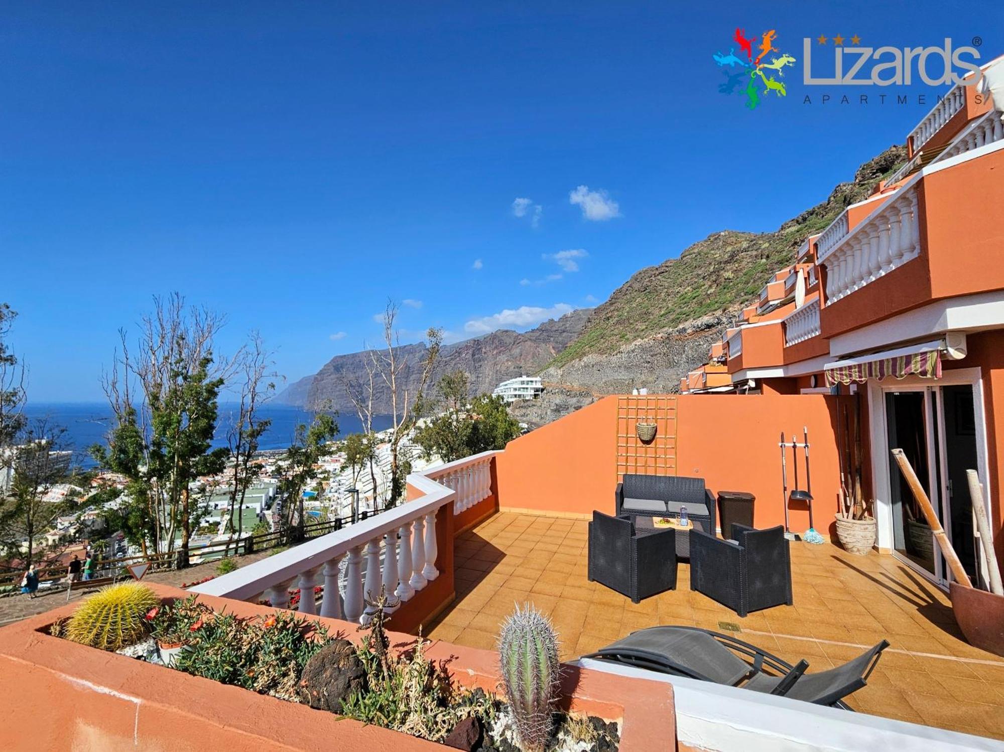 7Lizards - Ocean View Apartments プエルト・デ・サンティアゴ エクステリア 写真