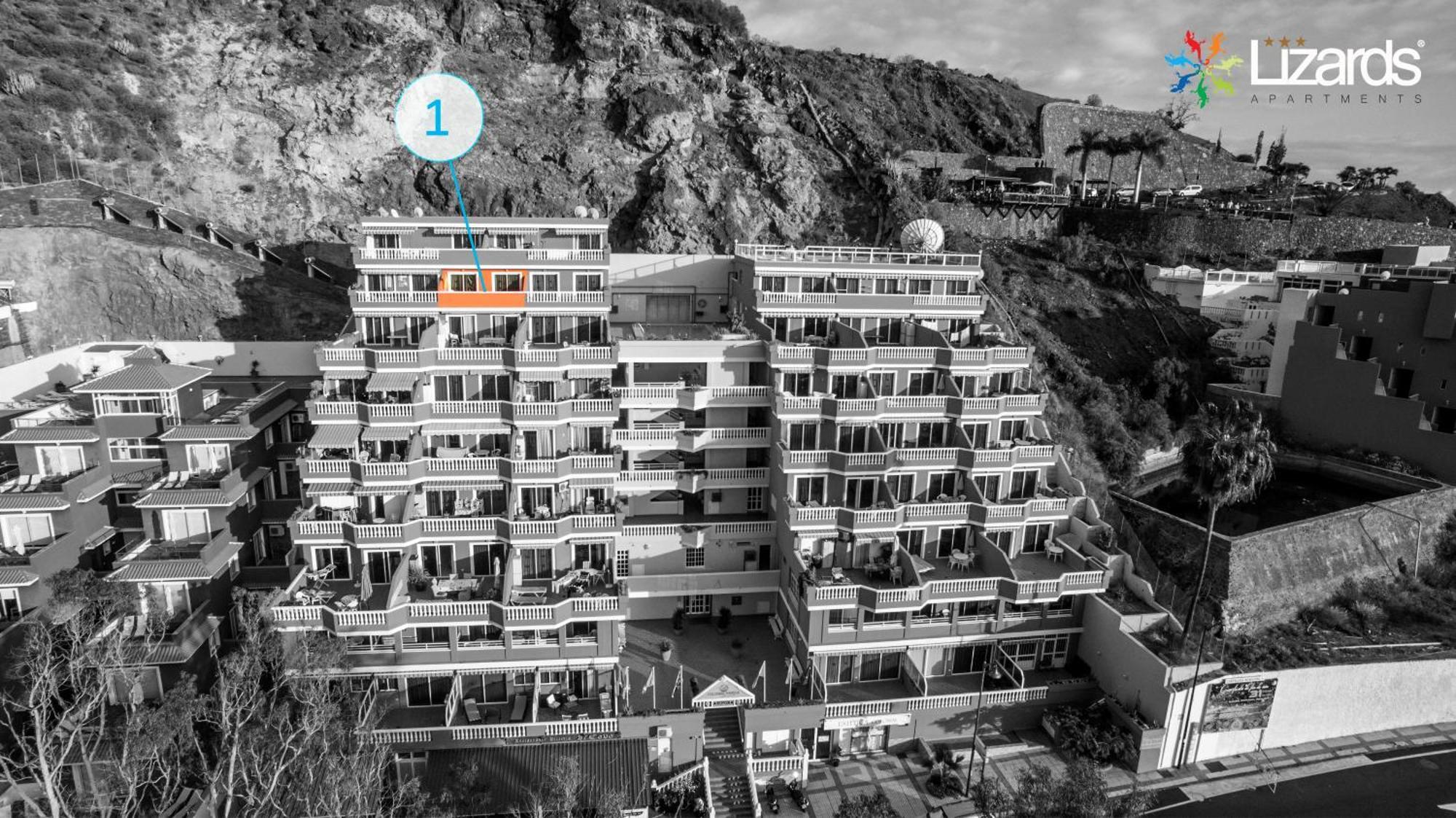 7Lizards - Ocean View Apartments プエルト・デ・サンティアゴ 部屋 写真
