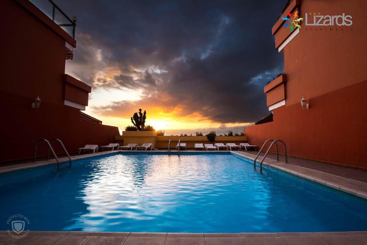 7Lizards - Ocean View Apartments プエルト・デ・サンティアゴ エクステリア 写真